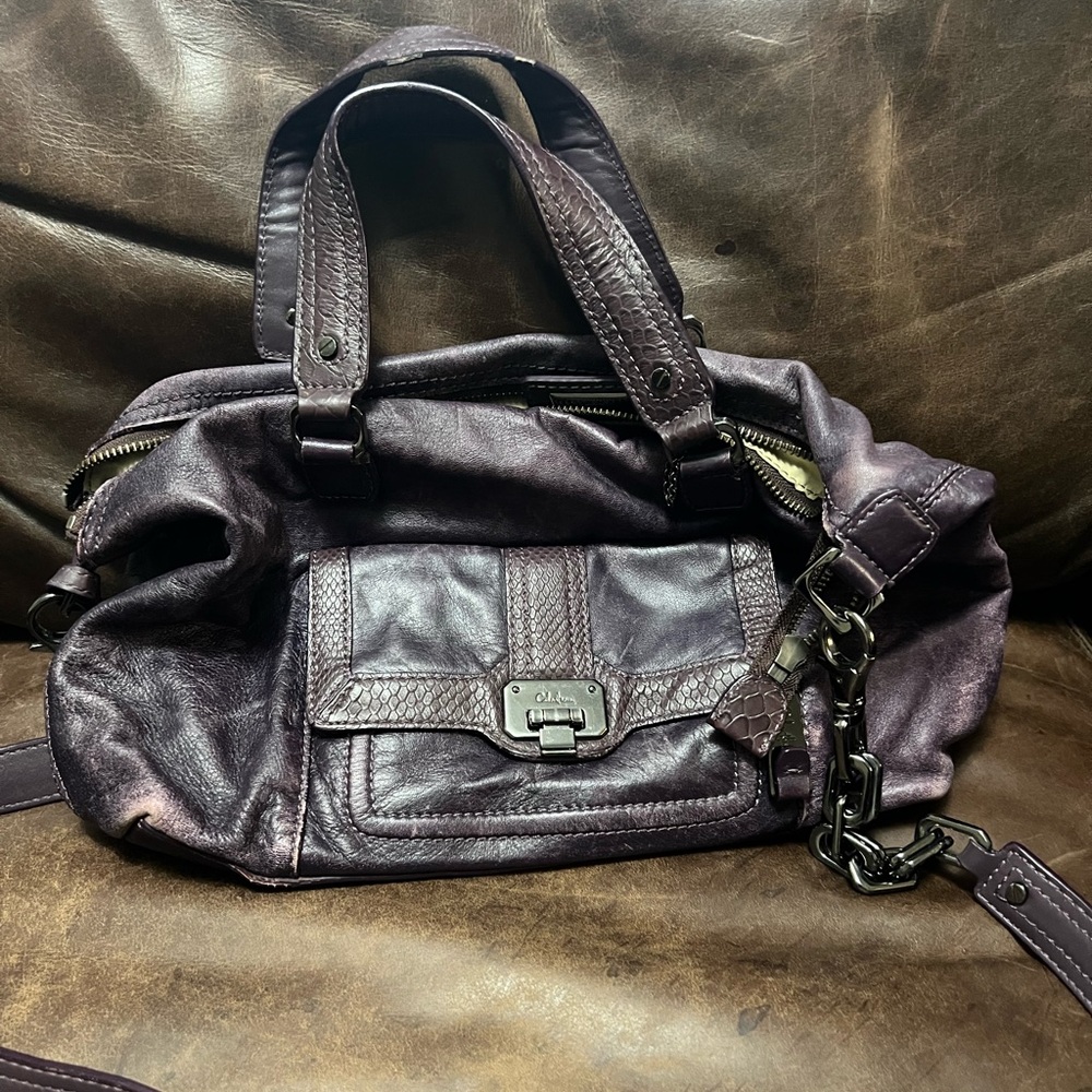 Deep Purple Cole Haan Purse
